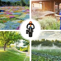 Micro-asperseur PC à compensation de pression, buse anti-colmatage, filetage mâle standard pour l'irrigation des serres, des fermes et des jardins