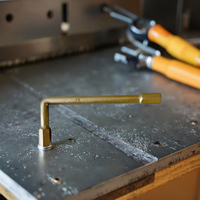 Merek Oak kunci Hex perunggu aluminium tidak berkilau 11/32 "alat tingkat industri dari Tiongkok untuk bidang petrokimia