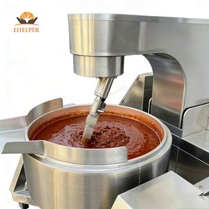 Olla Mezcladora Planetaria Automática de Cobre T2 para Azúcar | Olla Mezcladora de Cobre con Inclinación y Elevación Automáticas | Wok de Cobre Morado - Product Image 3