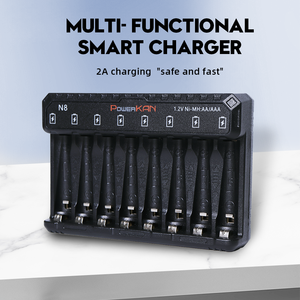 N8-Khe Cắm Phổ USB 12V Thông Minh Sạc LED Hiển Thị Thông Minh Công Nhận Cho Ni-MH/Ni-CD <span class=keywords><strong>AA</strong></span> Ba Pin Sạc - Product Image 2