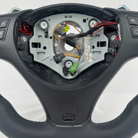 Volant chauffant en cuir pleine fleur avec vibration pour BMW Série E (E90, E60, E46, E92, M3, E87, E39, X5, E70, X6, E71, E82, E93, E36, E91)