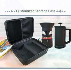 Bolsa de Transporte para Cafetera, para Viajes y Campamentos, Estuche de EVA para Máquina de Espresso y Accesorios - Product Image 5