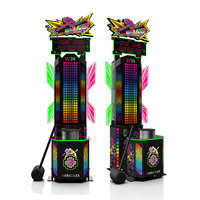 Machine de jeu d'arcade Hammer Strength Challenge à monnayeur avec système de récompense pour centre de divertissement familial et centres commerciaux