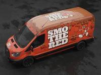 Stiker Bungkus Truk Makanan Mengkilap untuk Dekorasi Kedai Kopi Mobile, Tahan Cuaca, Perekat Sendiri, Film Cetak Vinyl