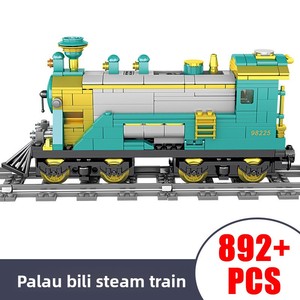 Tren Eléctrico de Plástico ABS, Modelo de Ciudad, Juguete Educativo de Construcción para Niños y Niñas - Product Image 3
