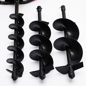 Tarière thermique industrielle DIY pour le forage <span class=keywords><strong>de</strong></span> trous, avec jeu <span class=keywords><strong>de</strong></span> <span class=keywords><strong>3</strong></span> tarières spirales, pour <span class=keywords><strong>la</strong></span> plantation d'arbres, le creusement <span class=keywords><strong>de</strong></span> poteaux et le forage du sol - Product Image 5