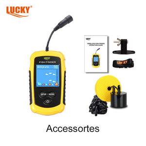 เครื่องหาปลา Lucky Fish Finder หน้าจอสี แบบมีสาย ระยะตรวจจับความลึก 0.6ม.-183ม. พร้อมเซ็นเซอร์โซนาร์สำหรับการตรวจจับปลา - Product Image 2