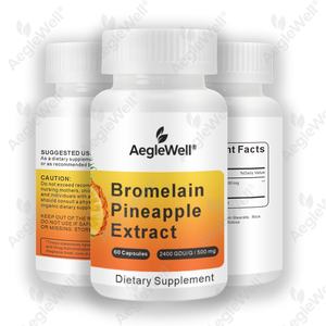 AegleWell <strong>Bromelain</strong> Proteolytic Digestive <strong>Enzymes</strong> Supplements, Supports Healthy Digestion, Joint Health, Nutrient Absorption - Product Image 1