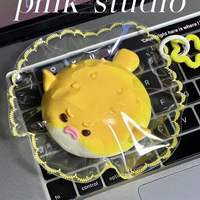 Offre Spéciale : Jouet Squishy Poisson-Bouffant Adorable avec Porte-clés, Jouet Anti-stress en TPR Souple en Forme d'Animal, Pendentif pour Sac