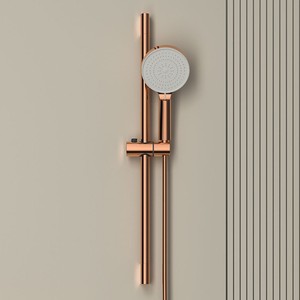 Système <span class=keywords><strong>de</strong></span> douche mural multifonctionnel rétro en laiton doré rose avec pomme <span class=keywords><strong>de</strong></span> douche et tige <span class=keywords><strong>de</strong></span> levage, robinet <span class=keywords><strong>de</strong></span> <span class=keywords><strong>baignoire</strong></span> pour villa - Product Image 3