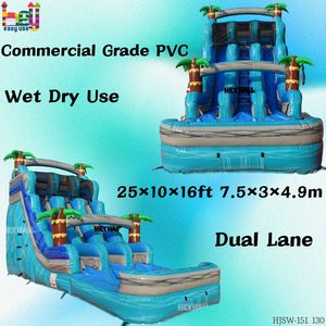 <span class=keywords><strong>Scivolo</strong></span> gonfiabile con piscina per adulti gioco estivo all'aperto per adulti - Product Image 3