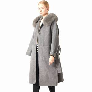 <span class=keywords><strong>Big</strong></span> Và <span class=keywords><strong>Tall</strong></span> Lông Áo Khoác Nữ Thời Trang Dài Lông Cừu Áo Khoác Da Cừu Womens Chiều Dài Đầu Gối Cashmere Fox Áo Khoác Lông Thú Với Mui Xe - Product Image 4