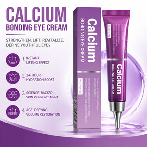 Crème Contour des <span class=keywords><strong>Yeux</strong></span> Régénérante au Calcium et Peptides Rebornic – Atténue les Rides et le Relâchement des <span class=keywords><strong>Paupières</strong></span> – Hydratation 24H - Product Image 1