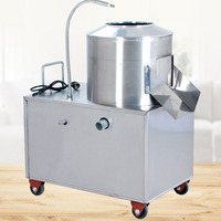 Industriële Elektrische Automatische Fruit & Vegetable Huid Dunschiller Aardappel Wortel Peeling Wasmachine