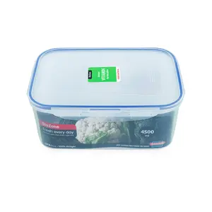 Customized Manufacturer Food Container for Refrigerator Biozone 4500ml BPA-Free Plastic Made in Viet Nam