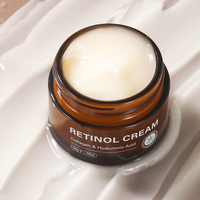 Crème anti-âge lissante pour le visage, crème hydratante anti-rides, crème anti-rides pour le visage au rétinol, marque privée