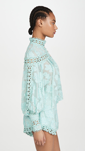 <span class=keywords><strong>Camicetta</strong></span> a maniche lunghe <span class=keywords><strong>con</strong></span> pieghe in Chiffon da donna - Product Image 4