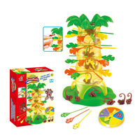 Jeu interactif de sauvetage de singe qui tombe, jouet en plastique pour enfants