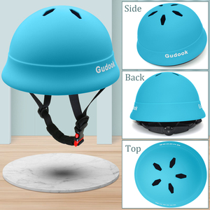 Gudook <span class=keywords><strong>casque</strong></span> rond pour enfant skate <span class=keywords><strong>casque</strong></span> pour bébé trotteur twist voiture push bike âgé de 1 à 4 ans - Product Image 2