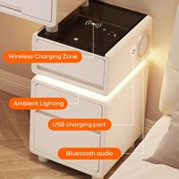 Meilleure Vente : Coiffeuse Moderne de Luxe en Panneaux de Bois Simples avec Miroir HD, Tiroirs et Tabouret pour Chambre à Coucher