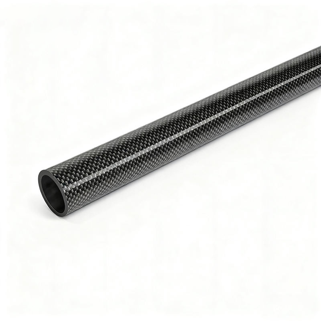 DUSHI Source Factory 3k Weave Carbon Fiber Bent Paddle Shaft Carbon Fiber Outrigger Paddle