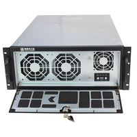 Toploong 4u 15 Hdd Bays 5 Gpu Server Case Rack Mount Server Chasis para Ai Edge Computing Deep Learning Rendering
