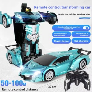<span class=keywords><strong>Juguete</strong></span> <span class=keywords><strong>de</strong></span> Plástico Eléctrico Deformable Sensible al Tacto para Niños; Transformación con una Sola Tecla en Robot; <span class=keywords><strong>Juguete</strong></span> para - Product Image 4