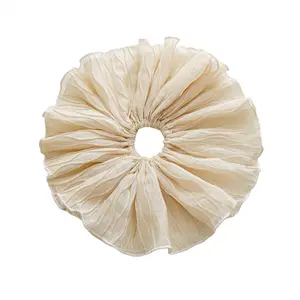 Kore pilili saç scrunchies yüksek dereceli anlamda siyah ve beyaz saç halat kafa dekorasyon basit halat elastik hairband