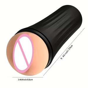Godemiché réaliste pour hommes, jouet sexuel masculin, en TPE+ABS, coloré, taille moyenne, fabriqué en Chine - Product Image 1