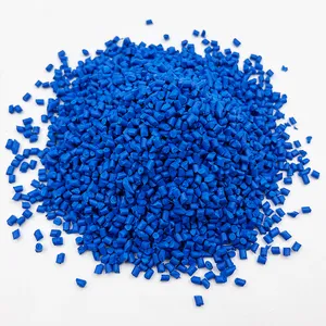 Remplissage en plastique Blue Calcium Carbonate Filler Color Masterbatch Granules