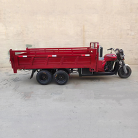 Vente en gros de tricycle motorisé à moteur 9 roues 300 cm3 refroidi par eau tricycle de moto cargo haute puissance pour l'agriculture