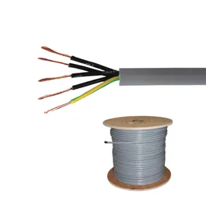 Flexible Plain Copper Shielding CY SY YY Control Cable With Various Cores