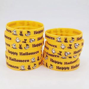 Customgift <b>Cheap</b> Custom Glowing in the Dark Rubber Wristband Silicone Bracelet Custom for Promotion <b>Gift</b> and Events - Product Image 1