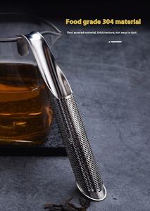 Infusor de Té de Acero Inoxidable con Forma de Flor, Filtro de Metal para Té de Hojas Sueltas con Cepillo - Product Image 6