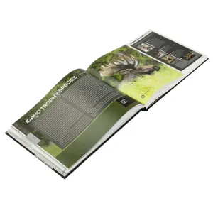 カスタムハードカバー安いカタログ雑誌地図ガイドブック印刷
