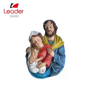 Aimant de réfrigérateur en polyrésine 3D, 1 pièce, famille catholique, cercle catholique, cadeaux promotionnels