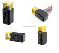 1-1564407-1 Connecteur de capteur de harnais de pompe à urée automatique 16 broches étanche et scellé avec matériau de contact en cuivre