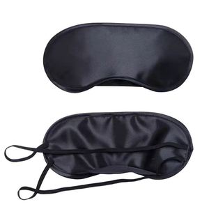 New Design Double Sided Sleeping Shade Elastic Band Breathable Travel <b>Sleep</b> Satin Eye <b>Mask</b> - Product Image 1