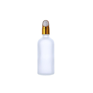 Botellas cuentagotas de vidrio transparente, 15ml, 20ml, 30ml, vacías y esmeriladas para aceites esenciales, contenedores de muestra para suero para el cuidado de la piel - Product Image 4