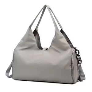Bolso de Gimnasio de Nailon para Deportes al Aire Libre para Hombres y Mujeres, Bolsa de Mano de Viaje para Entrenamiento de Yoga y Fitness con Compartimento para Zapatos - Product Image 1