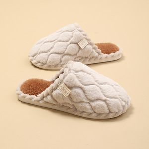 Chaussons d'hiver pour femmes et hommes, taille universelle, antidérapants, doux et chauds, chaussures d'intérieur pour l'hiver - Product Image 6