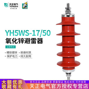 Tianzheng Zinc <b>Oxide</b> Surge Arrester YH5WS-17/50 17KV 5KA Outdoor Type - Product Image 3