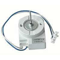 Moteur de ventilateur d'évaporateur de congélateur avec minuterie de dégivrage 115V 60Hz 4.2W 1200 tr/min pour réfrigérateur Whirlpool Maytag Amana