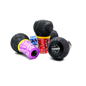 Tiypeor 8.5cm Ultra Graffiti universale Drift Multicolor leva in velluto alluminio pomello del cambio JDM Racing camoscio in pelle scamosciata - Product Image 2