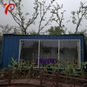 Detachable Prefab Light Weight Steel Prefabricated Container House / Villa Prefabricated House Mobile Homes Container