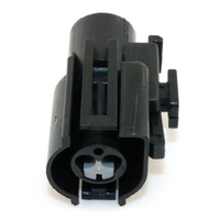 DJ70210Y-2.8-21 2 pièces Connecteurs rapides 4 voies pour borne de batterie de voiture Peugeot 206, boîte de haut-parleur, connecteurs de câblage violet et rose