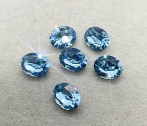 Authentique pour strass en verre, pierres fantaisie, modèle 4128, forme ovale, fabrication autrichienne, 14 facettes, haute précision, coque de téléphone - Product Image 2