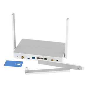 Módem Router HERO AX1800 4G+ Doble Banda Blanco y Plateado KN 2311 01 EU - Product Image 2
