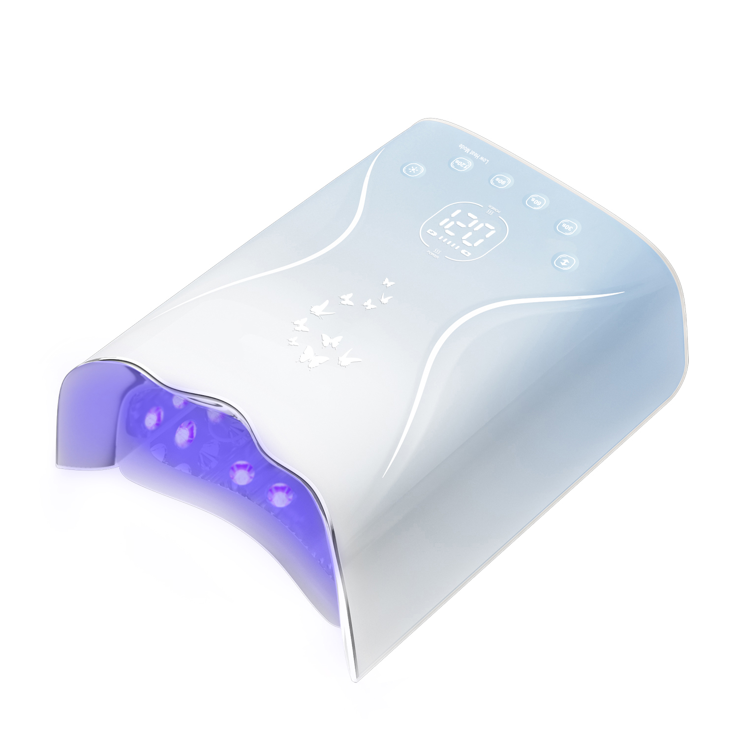 Lampe à ongles bleue