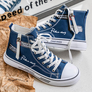 Chaussures de Marche d'Été pour Homme Vente en Gros du Fabricant Chaussures Montantes Décontractées en Toile Chaussures de Skateboard - Product Image 3